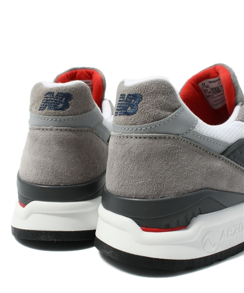 BEAMS(ビームス)の「NEW BALANCE / M998(スニーカー・メンズ・グレー・7.5/8/8.5/9/9.5/10/10.5)」の8枚目の写真