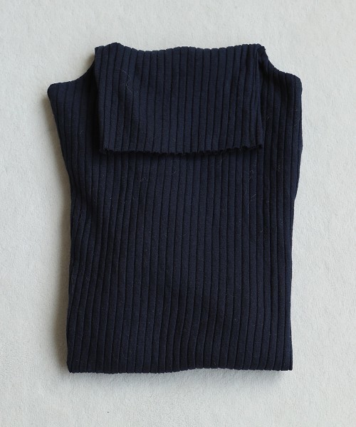 TODAYFUL(トゥデイフル)の「コットンウールタートルトップス(Tシャツ/カットソー・レディース・キナリ/グレー/ネイビー/キャメル・FREE)」の18枚目の写真