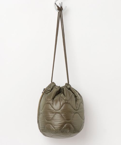 JANE SMITH / JOHN SMITH（ジェーンスミスジョンスミス）の「JANE SMITH　ジェーン スミス / 巾着バッグ（ショルダーバッグ・レディース・アーミー・FREE）」の2枚目の写真