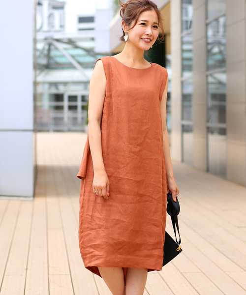 Bou Jeloud ブージュルード の フレンチリネンワンピース ワンピース Wear