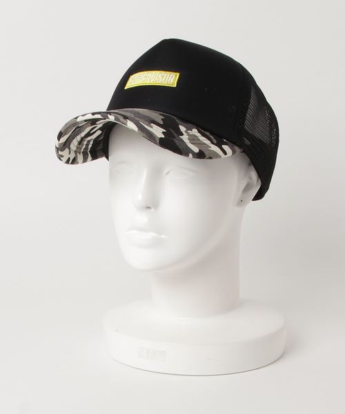 VENCEEXCHANGE（ヴァンスエクスチェンジ）の「迷彩ウレタンメッシュキャップ（キャップ・メンズ・レッド/イエロー/ブルー・フリー）」の6枚目の写真