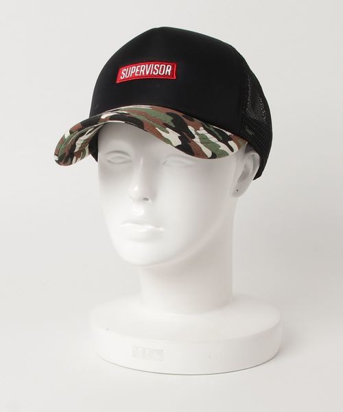 VENCEEXCHANGE（ヴァンスエクスチェンジ）の「迷彩ウレタンメッシュキャップ（キャップ・メンズ・レッド/イエロー/ブルー・フリー）」の5枚目の写真