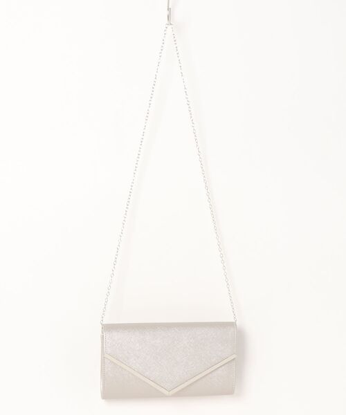 rps（アールピーエス）の「Vメタル2WAYクラッチBAG（クラッチバッグ・レディース・チャコールグレー/ブラック/ベージュ/ブルーグリーン/グレイッシュベージュ/ライトベージュ/ブラック系その他2/ゴールド・フリー）」の13枚目の写真