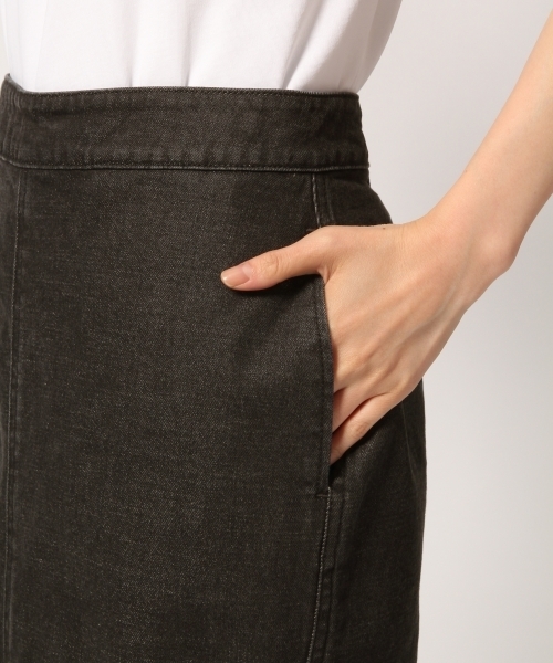 GLOBAL WORK（グローバルワーク）の「デニムタイトスカート/805778（デニムスカート・レディース・ブラック/ネイビー/ブルー・LARGE/MEDIUM）」の10枚目の写真