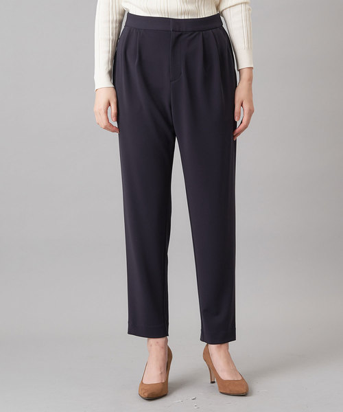 RIVE DROITE（リヴドロワ）の「マットポンチテーパードパンツ（その他パンツ・レディース・ネイビー/ライトベージュ・38/36）」の12枚目の写真