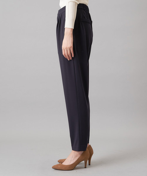 RIVE DROITE（リヴドロワ）の「マットポンチテーパードパンツ（その他パンツ・レディース・ネイビー/ライトベージュ・38/36）」の7枚目の写真