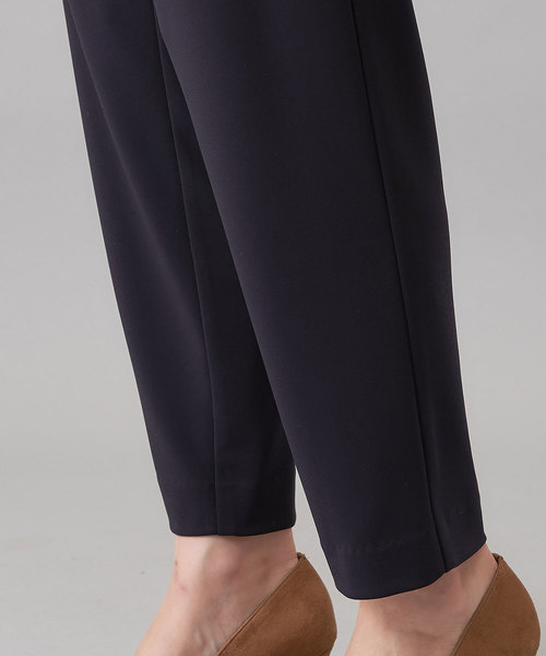 RIVE DROITE（リヴドロワ）の「マットポンチテーパードパンツ（その他パンツ・レディース・ネイビー/ライトベージュ・38/36）」の13枚目の写真