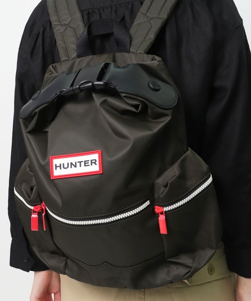 HUNTER(ハンター)の「【 HUNTER / ハンター 】 # ORIGINAL MINI BACKPACK NYLON UBB6018ACD HUT オリジナル トップクリップ バックパック/リュック- ナイロン(バックパック/リュック・レディース・ダークオリーブ/ピンク/ブルー/イエロー/レッド/グリーン/オレンジ/ブラック/ネイビー・FREE)」の3枚目の写真