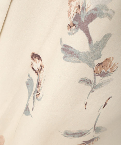 JILL STUART(ジルスチュアート)の「◆フラワープリントジレ(ワンピース・レディース・ベージュ・4/2)」の12枚目の写真