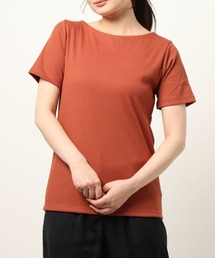 [ S M L ] 選べるタイプの細リブ半袖Tシャツ