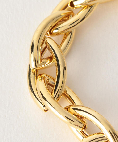 green label relaxing（グリーンレーベルリラクシング）の「FM ナツメチェーン / ブレスレット（ブレスレット・レディース・シルバー/ゴールド・FREE）」の3枚目の写真