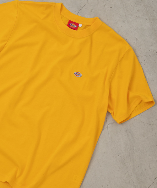 Dickies(ディッキーズ)の「∴WEGO/Dickies 別注ワッペン刺繍Tシャツ(Tシャツ/カットソー・メンズ・ホワイト/ブラック/パープル/オレンジ/イエロー・MEDIUM/LARGE)」の5枚目の写真