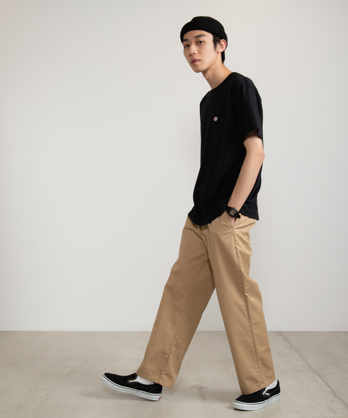 Dickies(ディッキーズ)の「∴WEGO/Dickies 別注ワッペン刺繍Tシャツ(Tシャツ/カットソー・メンズ・ホワイト/ブラック/パープル/オレンジ/イエロー・MEDIUM/LARGE)」の20枚目の写真