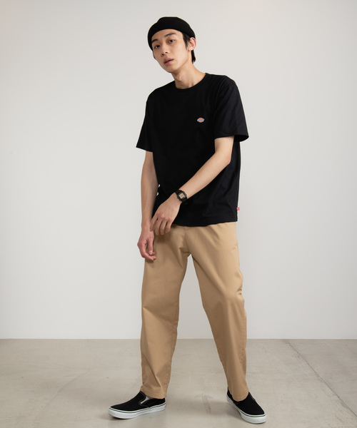 Dickies(ディッキーズ)の「∴WEGO/Dickies 別注ワッペン刺繍Tシャツ(Tシャツ/カットソー・メンズ・ホワイト/ブラック/パープル/オレンジ/イエロー・MEDIUM/LARGE)」の10枚目の写真
