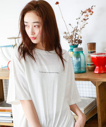 niko and... | ピグメントロゴＴシャツ(Tシャツ/カットソー)