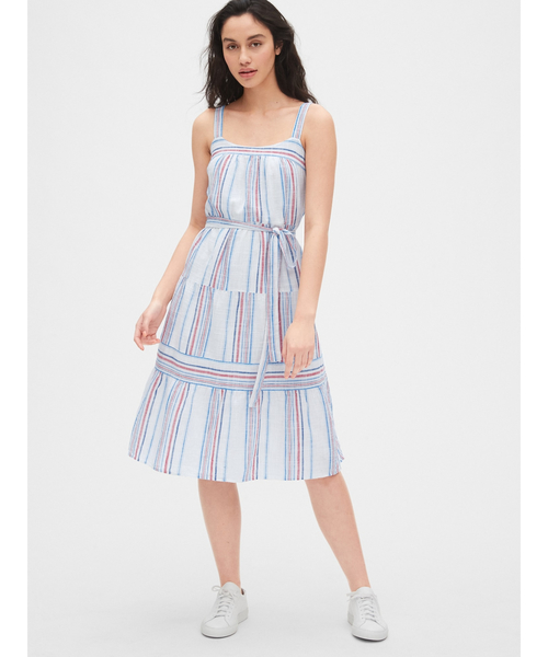セール ストライプ ティアード キャミソールワンピース ワンピース Gap ギャップ のファッション通販 Zozotown