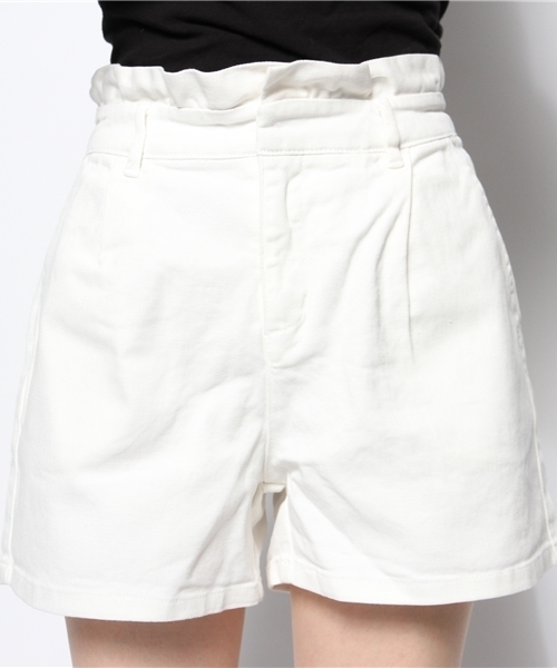 Chico（チコ）の「ギンガムハイウエストショーツ（チノパンツ・レディース・ダークブルー/ホワイト/ブラック・FREE）」の11枚目の写真