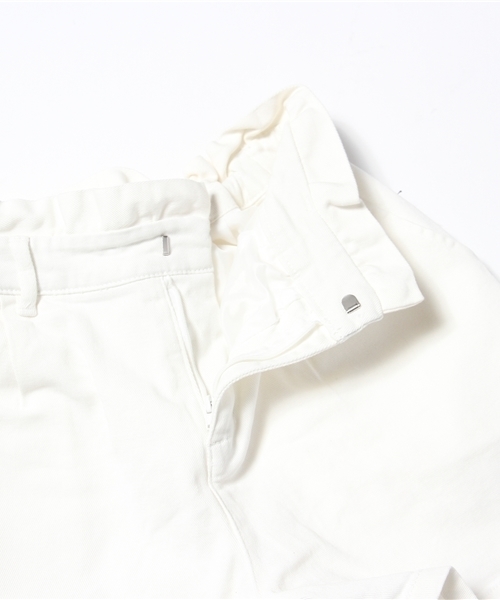 Chico（チコ）の「ギンガムハイウエストショーツ（チノパンツ・レディース・ダークブルー/ホワイト/ブラック・FREE）」の7枚目の写真