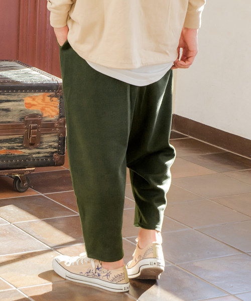 MinoriTY（マイノリティ）の「メンズバルーンスウェットパンツ（スウェットパンツ・メンズ・ブラック/ネイビー/カーキ/杢グレー/グレー系その他・M/L/XL）」の4枚目の写真