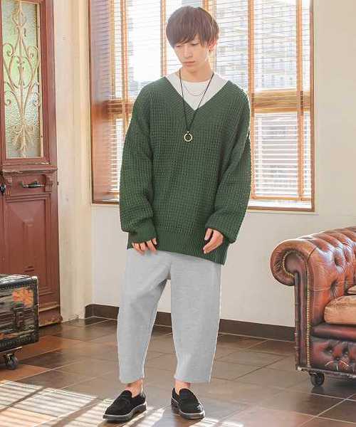 MinoriTY（マイノリティ）の「メンズバルーンスウェットパンツ（スウェットパンツ・メンズ・ブラック/ネイビー/カーキ/杢グレー/グレー系その他・M/L/XL）」の7枚目の写真