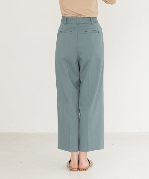 EMMA LIMBER(エマリンバー)の「Hight Waist Wide Pants(スラックス・レディース・ベージュ/ブルー・SMALL/MEDIUM)」の9枚目の写真