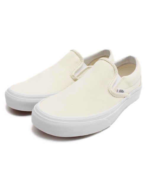 coen(コーエン)の「VANS CLASSIC SLIPON(バンズ クラシックスリッポン)(スニーカー・レディース・ホワイト/ブラック/ネイビー・LARGE/MEDIUM/SMALL)」の6枚目の写真