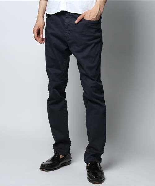 JOURNAL STANDARD relume（ジャーナルスタンダード　レリューム）の「64 ストレッチツイル5ポケットパンツ（その他パンツ・メンズ・ブラック/ライトグレー/ホワイト/ナチュラル/ネイビー・SMALL/LARGE/X-LARGE/MEDIUM）」の5枚目の写真