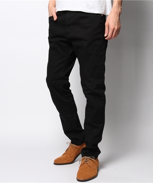 JOURNAL STANDARD relume（ジャーナルスタンダード　レリューム）の「64 ストレッチツイル5ポケットパンツ（その他パンツ・メンズ・ブラック/ライトグレー/ホワイト/ナチュラル/ネイビー・SMALL/LARGE/X-LARGE/MEDIUM）」の3枚目の写真