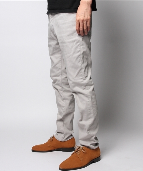 JOURNAL STANDARD relume（ジャーナルスタンダード　レリューム）の「64 ストレッチツイル5ポケットパンツ（その他パンツ・メンズ・ブラック/ライトグレー/ホワイト/ナチュラル/ネイビー・SMALL/LARGE/X-LARGE/MEDIUM）」の8枚目の写真