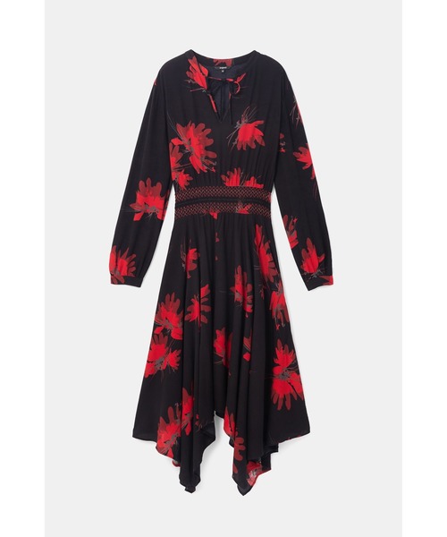 Desigual(デシグアル)の「ワンピース3/4袖 BUTTERFLY(ワンピース・レディース・レッド・2L/S/M/L/3L/4L)」の10枚目の写真