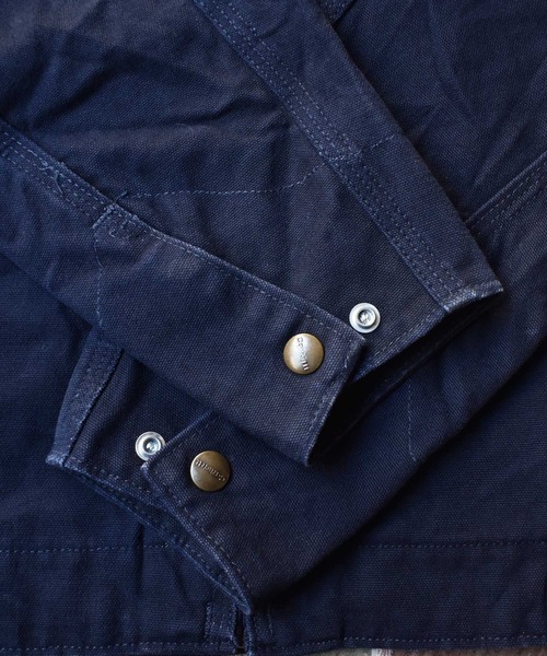 Carhartt(カーハート)の「【ヴィンテージ古着】Carhartt/カーハート デトロイトジャケット(ブルゾン・メンズ・ネイビー・MEDIUM)」の6枚目の写真
