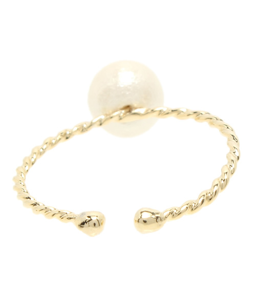 ROSE BUD(ローズバッド)の「(AIM)AR0452A STAR/PEARL RING(リング・レディース・ゴールド/シルバー・ONE SIZE)」の4枚目の写真