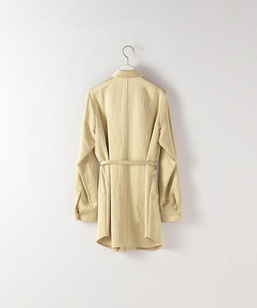 Steven Alan(スティーブンアラン)の「<Steven Alan>SATIN SHIRT/シャツ(シャツ/ブラウス・レディース・ダークグレー/クリーム・MEDIUM/SMALL)」の15枚目の写真