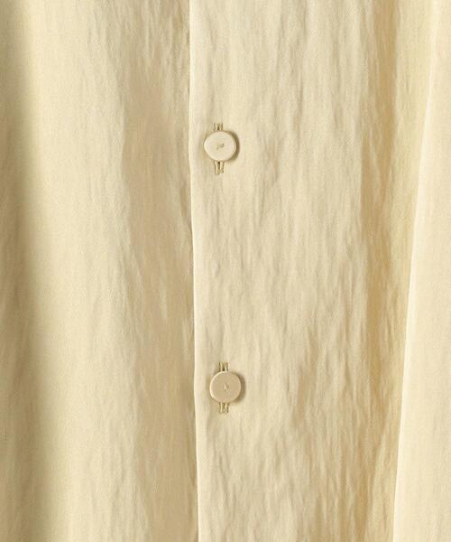 Steven Alan(スティーブンアラン)の「<Steven Alan>SATIN SHIRT/シャツ(シャツ/ブラウス・レディース・ダークグレー/クリーム・MEDIUM/SMALL)」の11枚目の写真