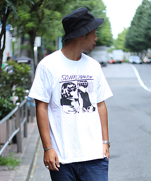 And A（アンドエー）の「SONIC YOUTH GOO Vintage T-shrts (museum neu)（Tシャツ/カットソー・メンズ・ホワイト/ブラック・MEDIUM/LARGE/SMALL）」の2枚目の写真
