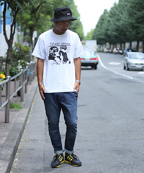 And A（アンドエー）の「SONIC YOUTH GOO Vintage T-shrts (museum neu)（Tシャツ/カットソー・メンズ・ホワイト/ブラック・MEDIUM/LARGE/SMALL）」の5枚目の写真