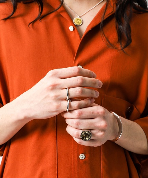 Ayler(アイラー)の「Ayler / Coin RING(リング・メンズ・シルバー・13号/17号/19号)」の8枚目の写真