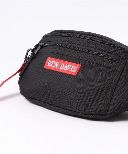 BEN DAVIS(ベンデイビス)の「【BEN DAVIS】ショルダーバッグ(ボディバッグ/ウエストポーチ)(ショルダーバッグ・メンズ・ホワイト/ブラック/ピンク・フリー)」の5枚目の写真