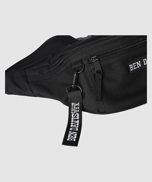 BEN DAVIS(ベンデイビス)の「【BEN DAVIS】ショルダーバッグ(ボディバッグ/ウエストポーチ)(ショルダーバッグ・メンズ・ホワイト/ブラック/ピンク・フリー)」の10枚目の写真