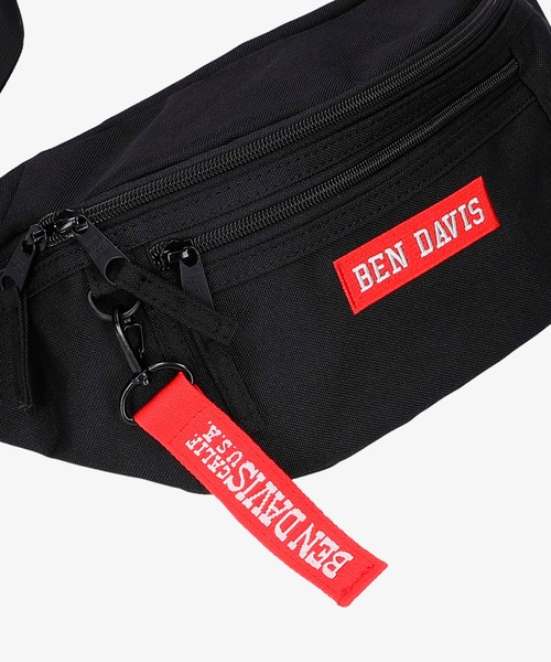 BEN DAVIS(ベンデイビス)の「【BEN DAVIS】ショルダーバッグ(ボディバッグ/ウエストポーチ)(ショルダーバッグ・メンズ・ホワイト/ブラック/ピンク・フリー)」の17枚目の写真