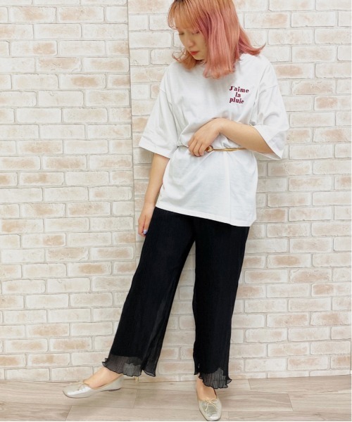 apres jour（アプレジュール）の「シアークリンクルパンツ【ZOZOTOWN限定アイテム】（その他パンツ・レディース・ライトブラウン/ダークブルー/ブラック/アイボリー・フリー）」の15枚目の写真