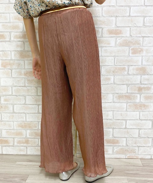 apres jour（アプレジュール）の「シアークリンクルパンツ【ZOZOTOWN限定アイテム】（その他パンツ・レディース・ライトブラウン/ダークブルー/ブラック/アイボリー・フリー）」の19枚目の写真
