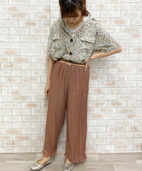 apres jour（アプレジュール）の「シアークリンクルパンツ【ZOZOTOWN限定アイテム】（その他パンツ・レディース・ライトブラウン/ダークブルー/ブラック/アイボリー・フリー）」の20枚目の写真