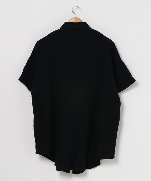 VIBGYOR（ヴィブジョー）の「VIBGYOR Select/サッカーシャツ(RE)（シャツ/ブラウス・メンズ・ブラック/ベージュ/ホワイト・FREE）」の11枚目の写真