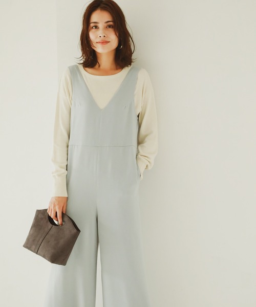 セール】Vネックコンビネゾン（サロペット/オーバーオール