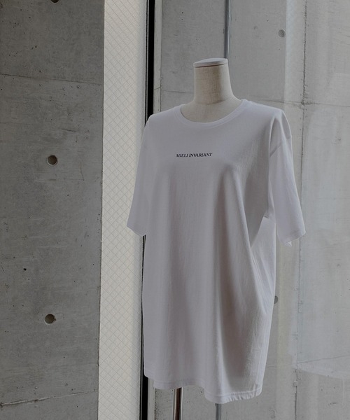 MIELI INVARIANT（ミエリインヴァリアント）の「MIELI Unisex Logo Tee（Tシャツ/カットソー・レディース・ホワイト・XL）」の8枚目の写真