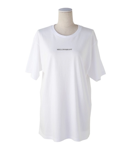 MIELI INVARIANT（ミエリインヴァリアント）の「MIELI Unisex Logo Tee（Tシャツ/カットソー・レディース・ホワイト・XL）」の9枚目の写真