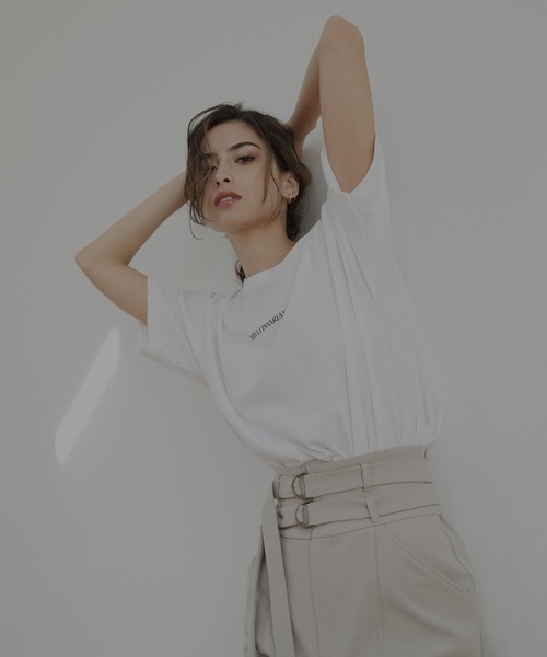 MIELI INVARIANT（ミエリインヴァリアント）の「MIELI Unisex Logo Tee（Tシャツ/カットソー・レディース・ホワイト・XL）」の15枚目の写真