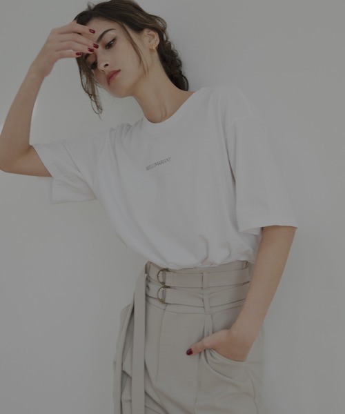 MIELI INVARIANT（ミエリインヴァリアント）の「MIELI Unisex Logo Tee（Tシャツ/カットソー・レディース・ホワイト・XL）」の16枚目の写真