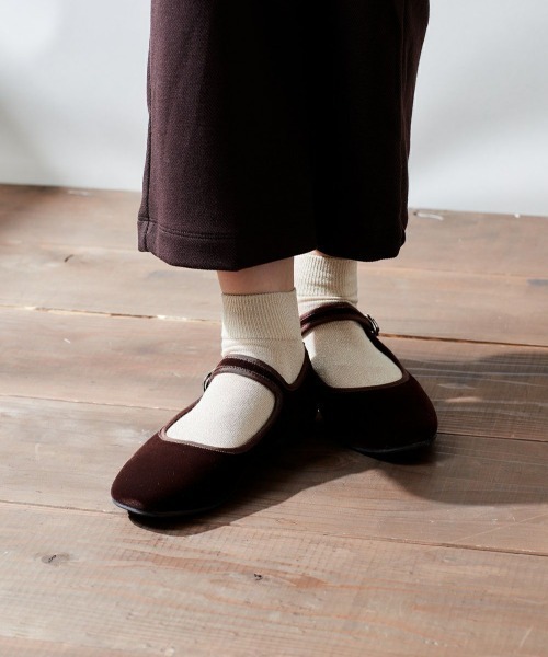 cepo（セポ）の「カンフーバレエシューズ（バレエシューズ・レディース・ブラック/ブラウン・M/L）」の2枚目の写真